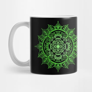 Green Mandala Mug